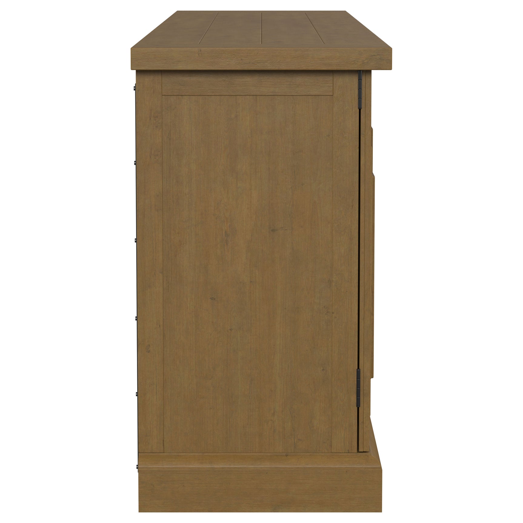 Florence 4-door Dining Sideboard Buffet Cabinet Rustic Honey - Tampa Furniture Outlet