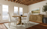Florence 4-door Dining Sideboard Buffet Cabinet Rustic Honey - Tampa Furniture Outlet