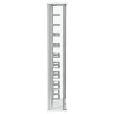 Montara Tempered Glass Wine Storage LED Curio Cabinet Chrome - Tampa Furniture Outlet
