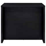 Topanga Engineered Wood Freestanding Home Bar Black - Tampa Furniture Outlet