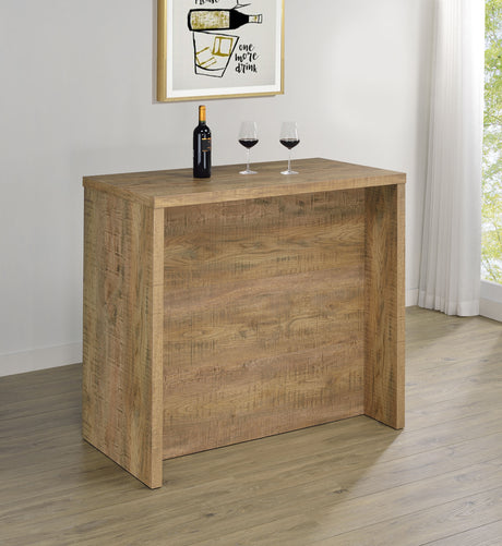 Topanga Engineered Wood Freestanding Home Bar Mango - Tampa Furniture Outlet