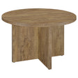 Tampa Furniture Outlet - Coaster - Jamestown Round 47-inch Composite Wood Dining Table Mango - 183021