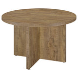 Jamestown Round 47-inch Composite Wood Dining Table Mango - Tampa Furniture Outlet