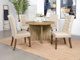 Jamestown Round 47-inch Composite Wood Dining Table Mango - Tampa Furniture Outlet