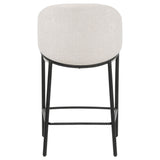 Chadwick Fabric Upholstered Counter Height Chair Beige (Set of 2)