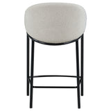 Chadwick Fabric Upholstered Counter Chair Beige (Set of 2) - Tampa Furniture Outlet
