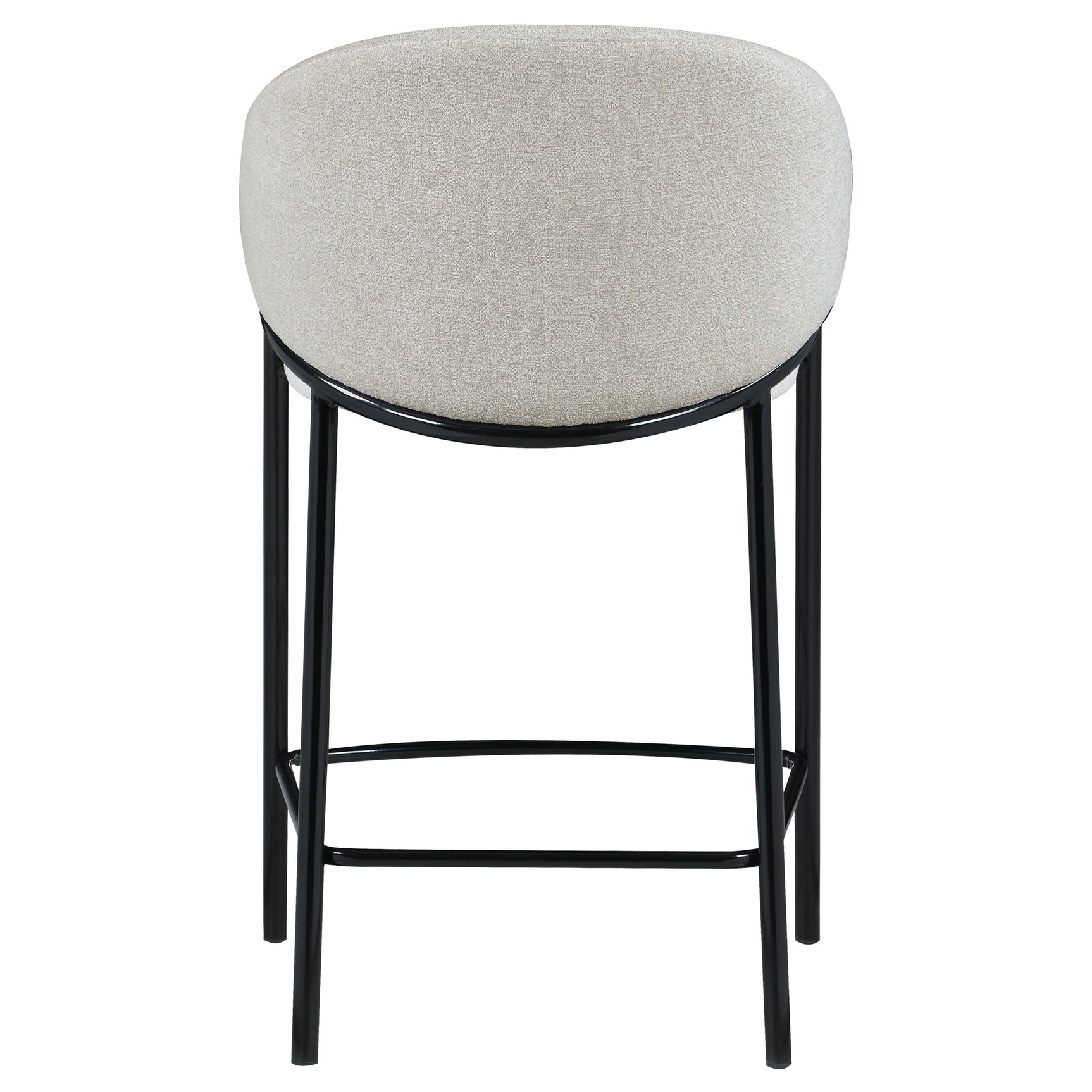 Chadwick Fabric Upholstered Counter Chair Beige (Set of 2) - Tampa Furniture Outlet