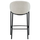 Chadwick Fabric Upholstered Bar Chair Beige (Set of 2) - Tampa Furniture Outlet