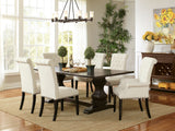 Alana Fabric Upholstered Dining Side Chair Beige (Set of 2) - Tampa Furniture Outlet