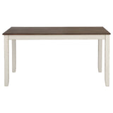 Fortress 7-piece Rectangular Dining Set Vintage Vanilla - Tampa Furniture Outlet