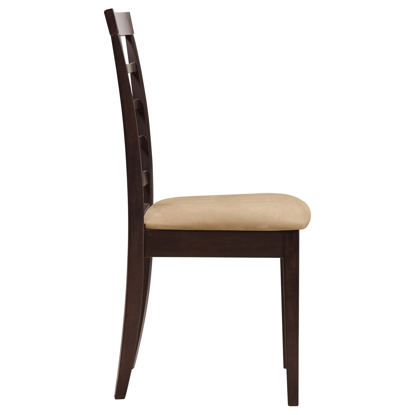 Kelso 3-piece Drop Leaf Dining Table Set Cappuccino and Tan - Tampa Furniture Outlet