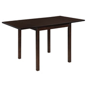 Tampa Furniture Outlet - Coaster - Kelso Rectangular 52-inch Extension Dining Table Cappuccino - 190821