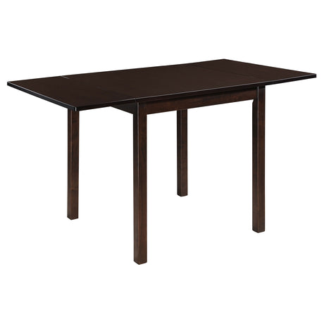 Tampa Furniture Outlet - Coaster - Kelso Rectangular 52-inch Extension Dining Table Cappuccino - 190821