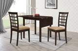 Kelso Lattice Back Dining Side Chair Cappuccino (Set of 2) - Tampa Furniture Outlet