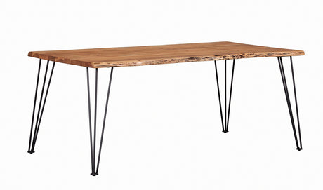 Tampa Furniture Outlet - Coaster - Sherman 71-inch Live Edge Dining Table Natural Acacia - 190911