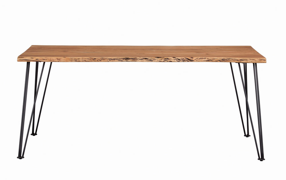 Sherman 71-inch Live Edge Dining Table Natural Acacia - Tampa Furniture Outlet
