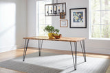 Sherman 71-inch Live Edge Dining Table Natural Acacia - Tampa Furniture Outlet