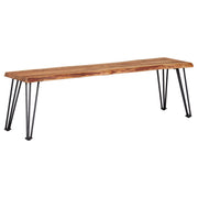 Tampa Furniture Outlet - Coaster - Sherman Wood Dining Bench Natural Acacia - 190913