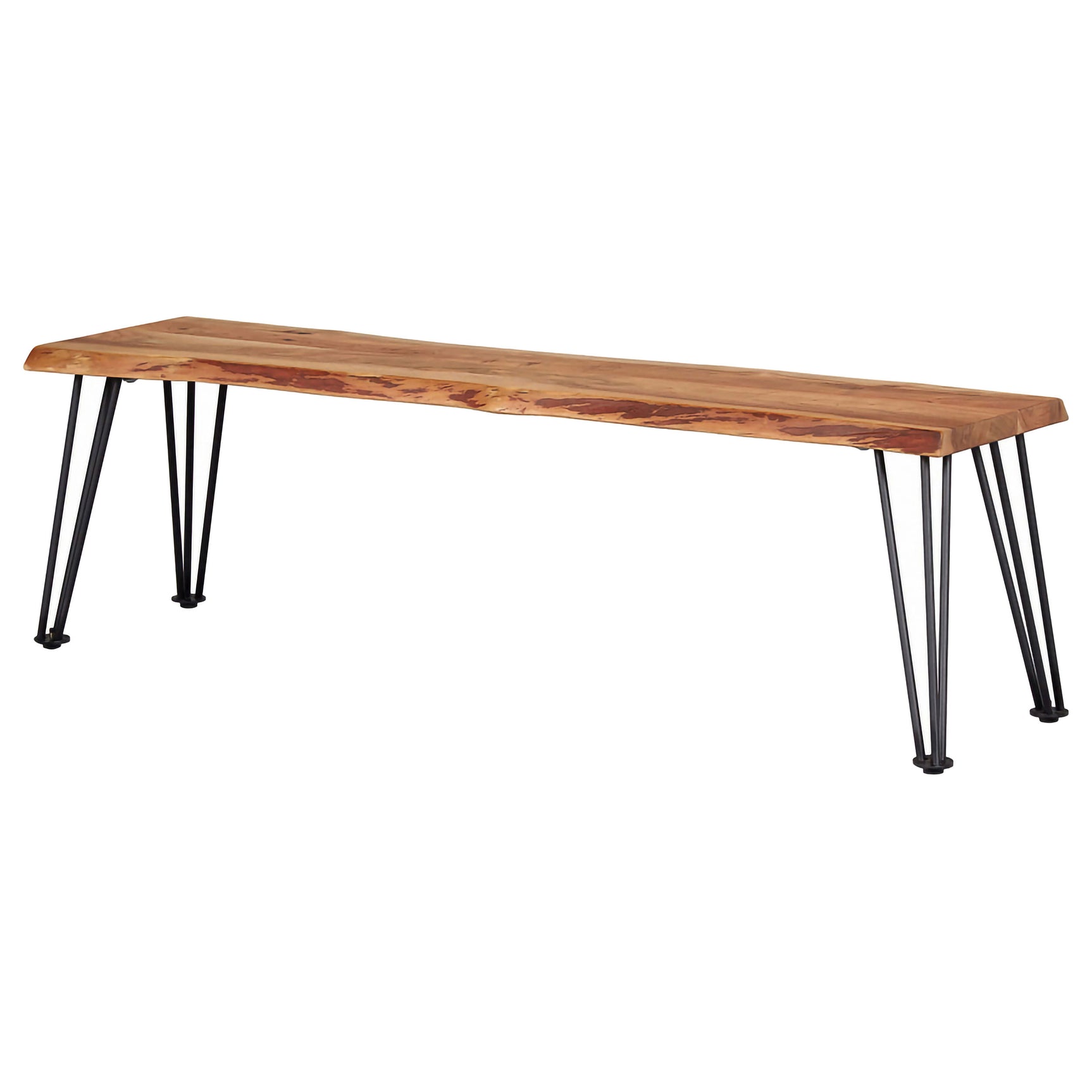 Sherman Wood Dining Bench Natural Acacia - Tampa Furniture Outlet