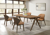 Tampa Furniture Outlet - Coaster - Randolph 5-piece Smart Top Rectangular Dining Set Sheesham and Brown - 192521-S5