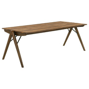 Tampa Furniture Outlet - Coaster - Randolph 82-inch Smart Top Rectangular Dining Table Sheesham and Brown - 192521