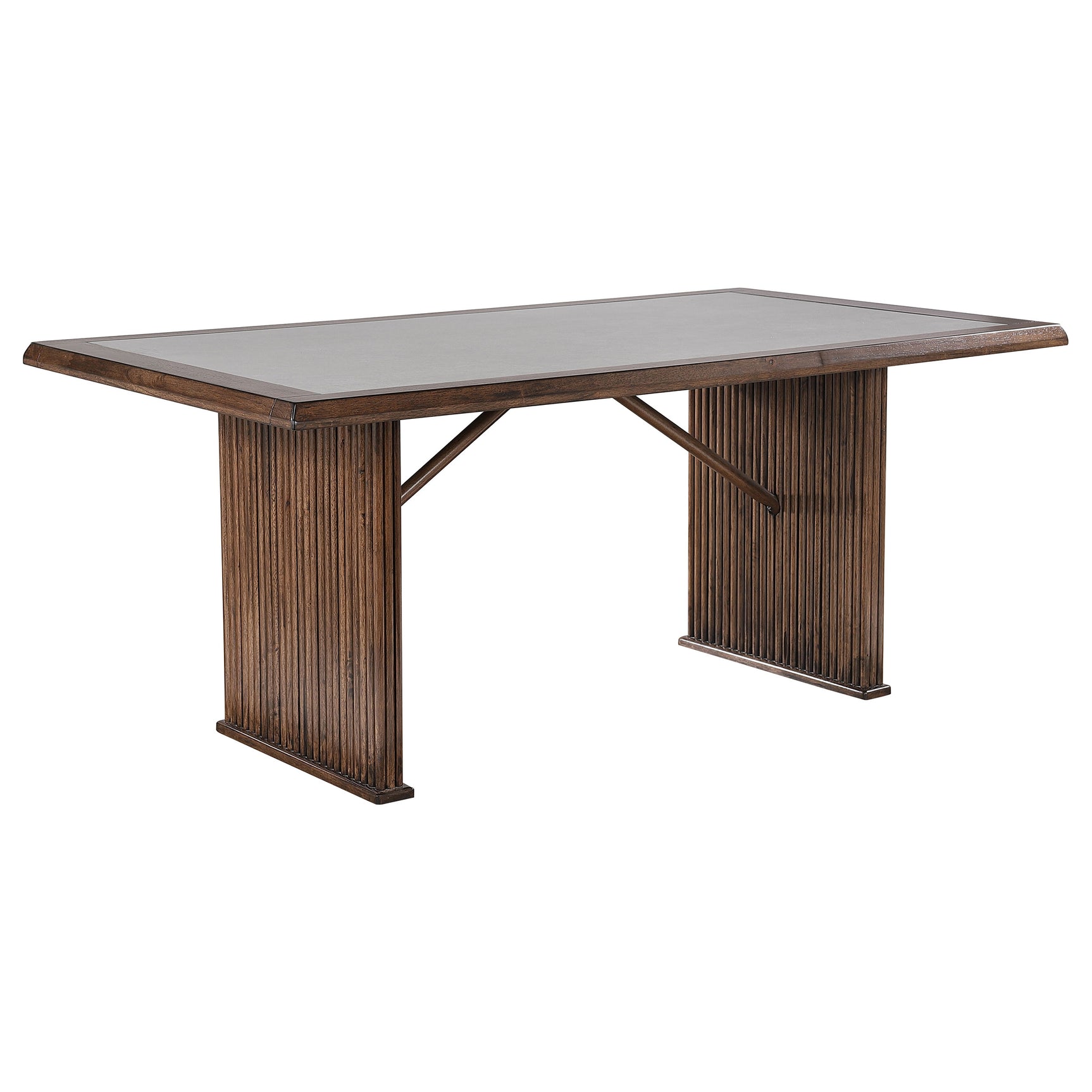 Sherwood 5-piece Rectangular Dining Table Set Brown - Tampa Furniture Outlet