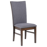 Sherwood Upholstered Dining Side Chair Grey (Set of 2) - Tampa Furniture Outlet