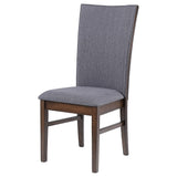 Sherwood Upholstered Dining Side Chair Grey (Set of 2) - Tampa Furniture Outlet