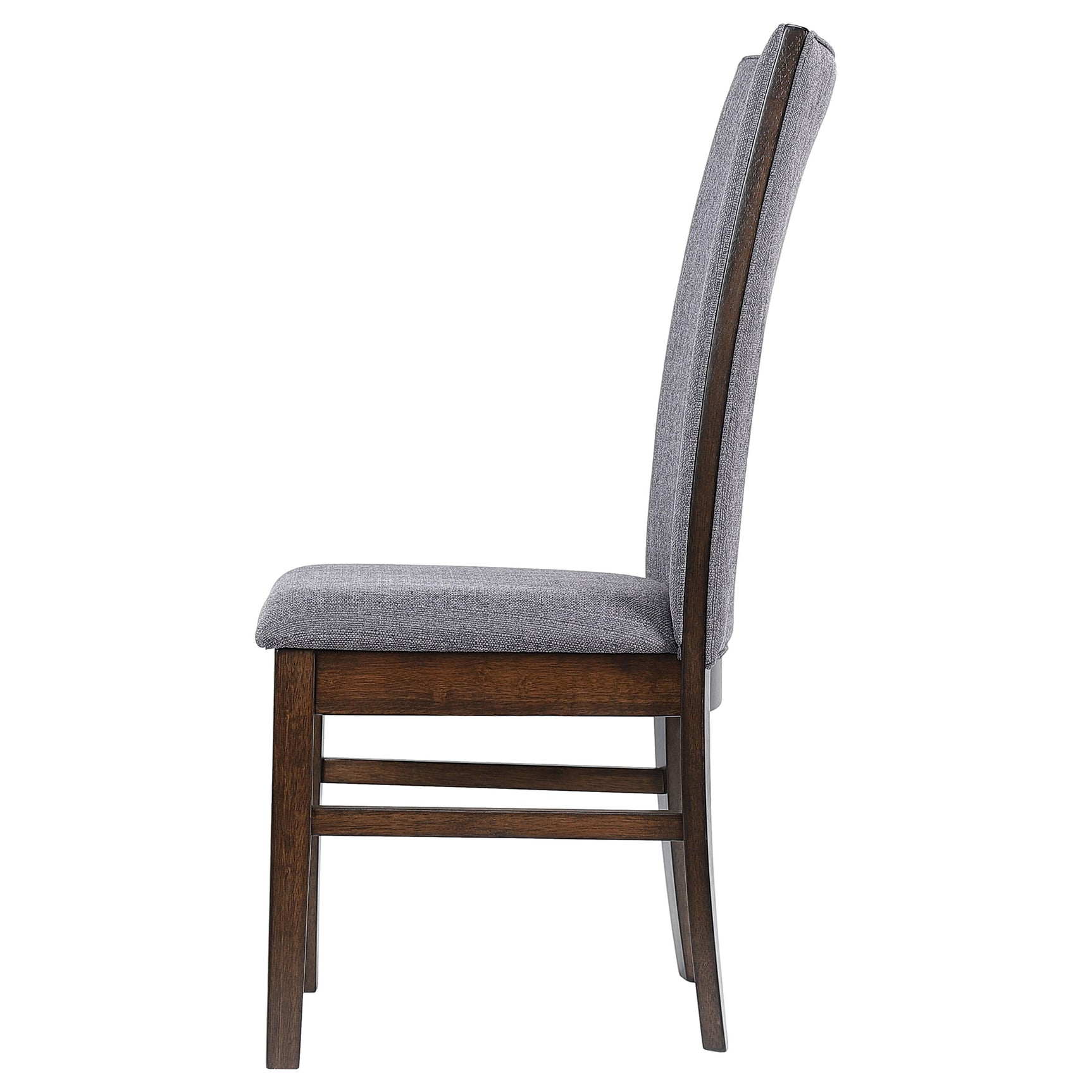 Sherwood Upholstered Dining Side Chair Grey (Set of 2) - Tampa Furniture Outlet