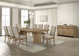 Tampa Furniture Outlet - Coaster - Adina 10-piece Extension Dining Set Distressed Light Brown - 193611-S10