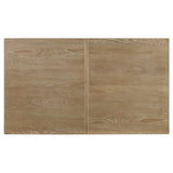 Adina 89-inch Extension Dining Table Distressed Light Brown - Tampa Furniture Outlet