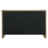 Adina 3-door 59-inch Sideboard Server Distressed Light Brown - Tampa Furniture Outlet