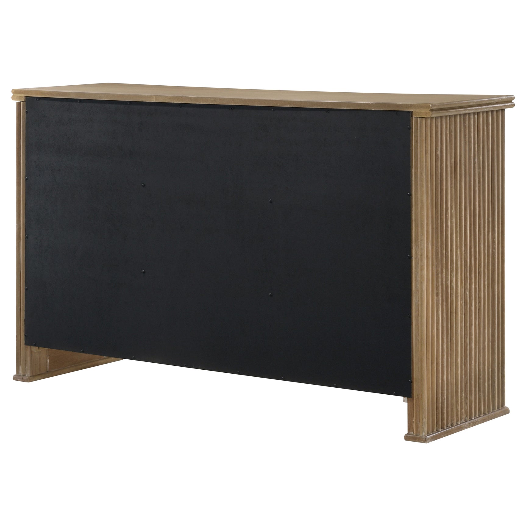 Adina 3-door 59-inch Sideboard Server Distressed Light Brown - Tampa Furniture Outlet