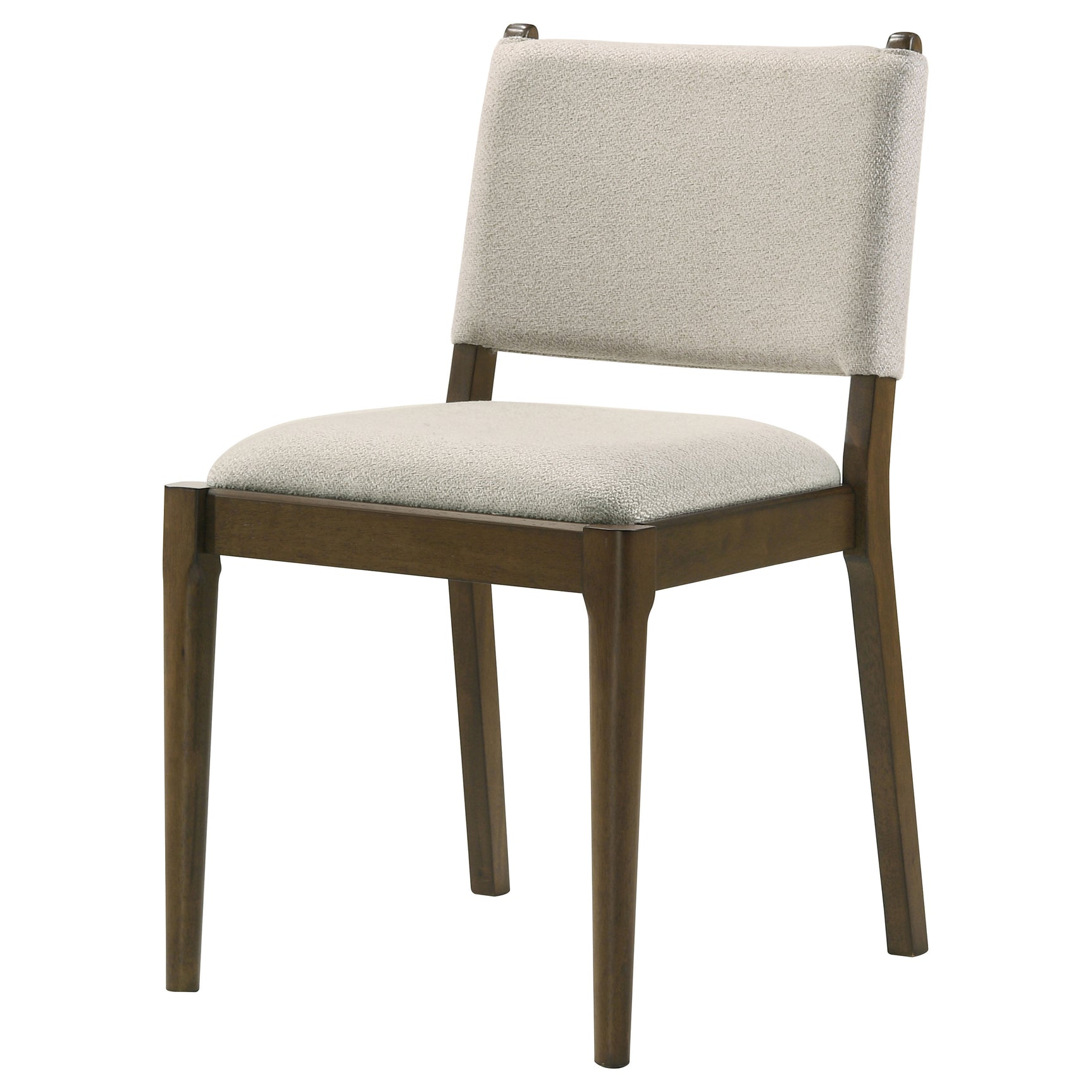 Ottowa Upholstered Dining Side Chair Brown (Set of 2) - Tampa Furniture Outlet