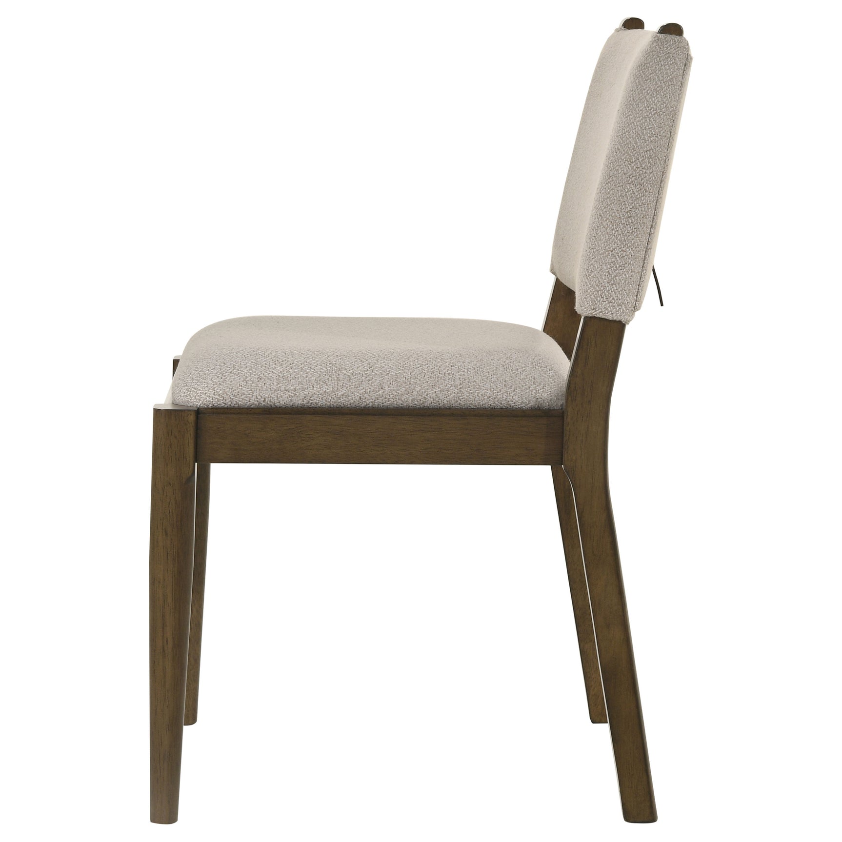 Ottowa Upholstered Dining Side Chair Brown (Set of 2) - Tampa Furniture Outlet