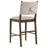 Ottowa 5-piece Round Counter Height Dining Room Set Brown - Tampa Furniture Outlet