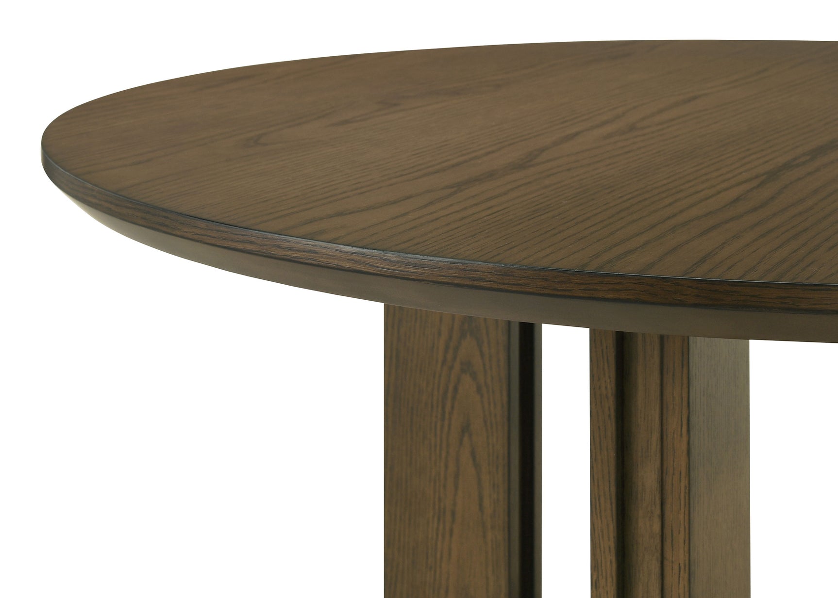 Ottowa 5-piece Round Counter Height Dining Room Set Brown - Tampa Furniture Outlet