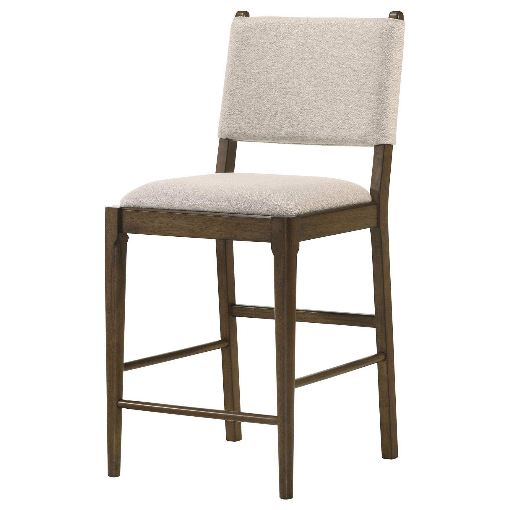 Ottowa Upholstered Counter Side Chair Brown (Set of 2) - Tampa Furniture Outlet