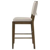 Ottowa Upholstered Counter Side Chair Brown (Set of 2) - Tampa Furniture Outlet