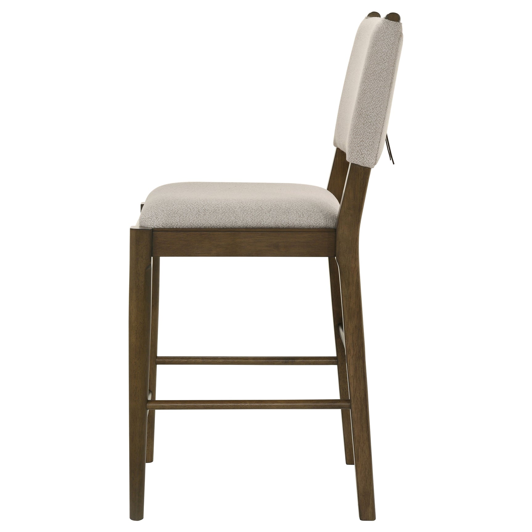 Ottowa Upholstered Counter Side Chair Brown (Set of 2) - Tampa Furniture Outlet