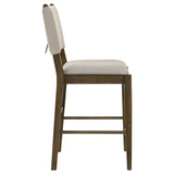 Ottowa Upholstered Counter Side Chair Brown (Set of 2) - Tampa Furniture Outlet