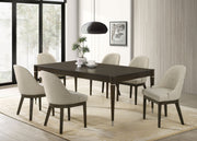 Tampa Furniture Outlet - Coaster - Reseda 7-piece Rectangular Dining Set Ash Brown - 193671-S7