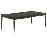 Tampa Furniture Outlet - Coaster - Reseda 81-inch Extension Leaf Dining Table Ash Brown - 193671