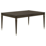 Reseda 81-inch Extension Leaf Dining Table Ash Brown - Tampa Furniture Outlet