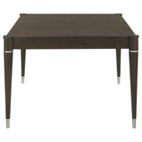 Reseda 81-inch Extension Leaf Dining Table Ash Brown - Tampa Furniture Outlet