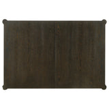 Reseda 81-inch Extension Leaf Dining Table Ash Brown - Tampa Furniture Outlet