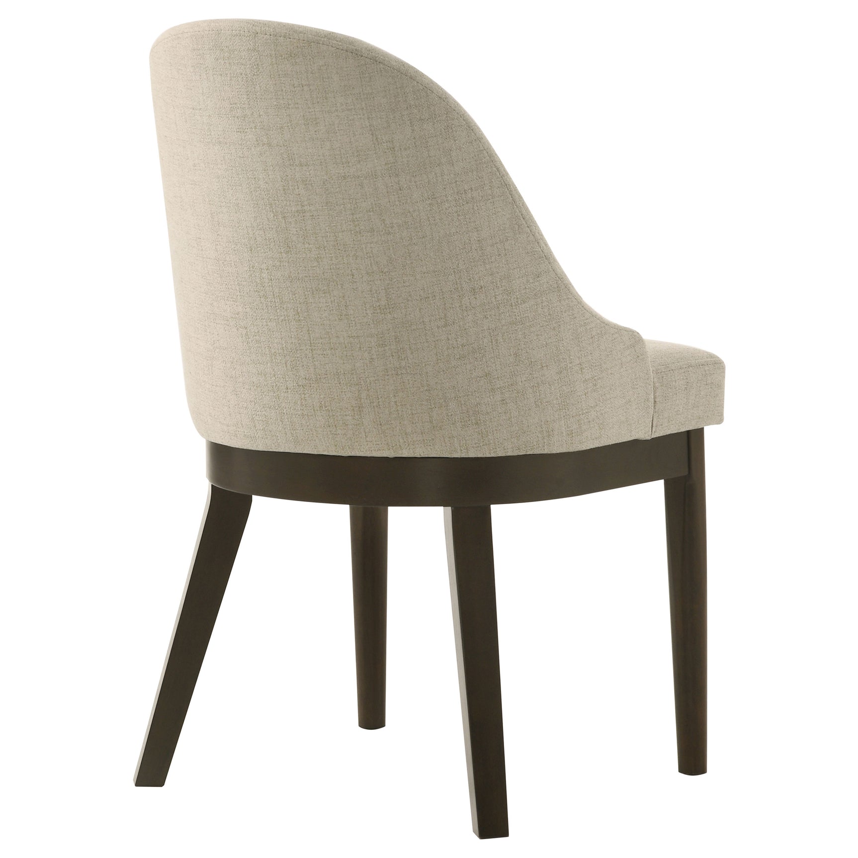 Reseda Upholstered Dining Side Chair Beige (Set of 2) - Tampa Furniture Outlet