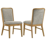 Tampa Furniture Outlet - Coaster - Croyden Dining Side Chair Weathered Natural (Set of 2) - 193732