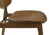 Franklin 5-piece 54-inch Round Dining Table Set Dark Brown