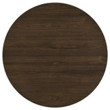 Hamlyn 5-piece Round Wood Dining Set Wheat and Walnut